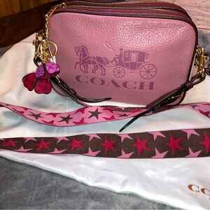 Coach Jess crossbody limited edition with matching coach charm set